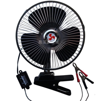 Yarım Emniyet Metal Koruma Uzun Çalışma Ömrü ile 12V / 24V Araba Soğutma Fanı