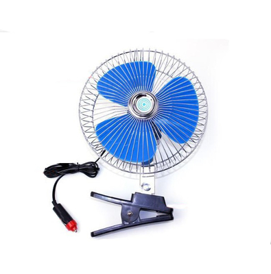 Mavi ve Gümüş Otomotiv Soğutma Fanları / Metal ve Plastik Elektrikli Radyatör Fanı