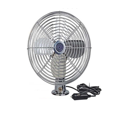 Gümüş Renkli Araba Radyatörü Elektrikli Soğutma Fanları Tam Güvenlik Metal Koruma