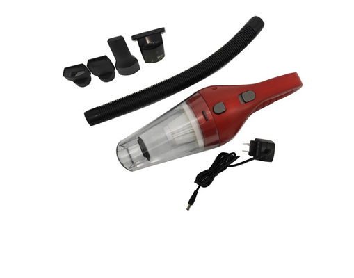 Kayıtsız Taşınabilir Araç Süpürgesi 12v Dc Kırmızı ve Beyaz Renk