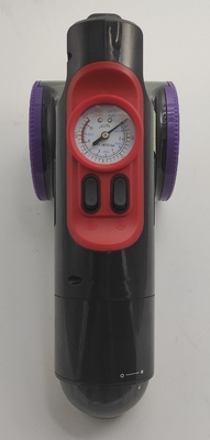 Yeniden şarj edilebilir 12V elektrikli elektrikli süpürge ve hava kompresörleri LED ışığı ile el mini hava 4 içi 1 lastik şişirme ve temizleme