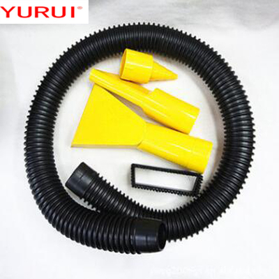 Sarı Portatif ABS DC12v Araç Kullanımı Esnek Islak ve Kuru Vakumlu