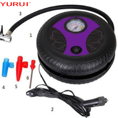 Taşınabilir Mini Elektrikli Araba Şişirmeci Hava Kompresörü DC12v Araba Lastikleri İçin