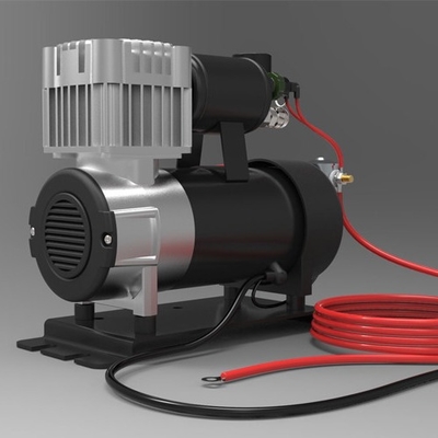 Ağır Güçlü DC12V/24V Kamyon Şişirme için Metal Araba Hava Kompresörü