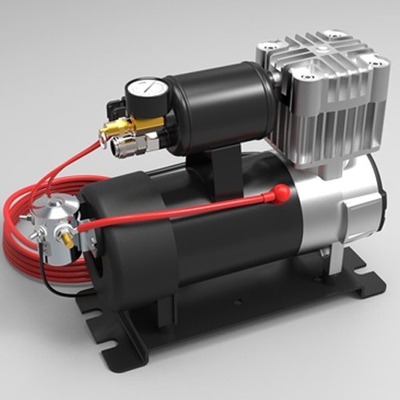 Ağır Güçlü DC12V/24V Kamyon Şişirme için Metal Araba Hava Kompresörü
