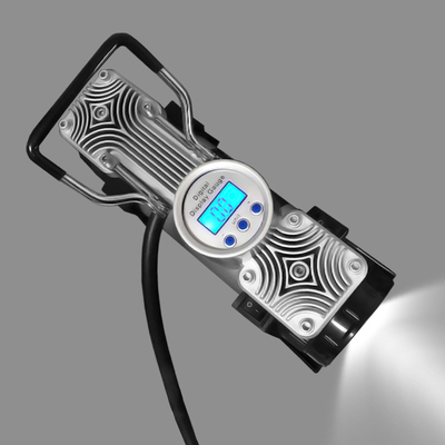 Otomobil Lastik Şişirici Dijital Ölçüm Otomobil Hava Kompresörü DC 12v Çift Silindir