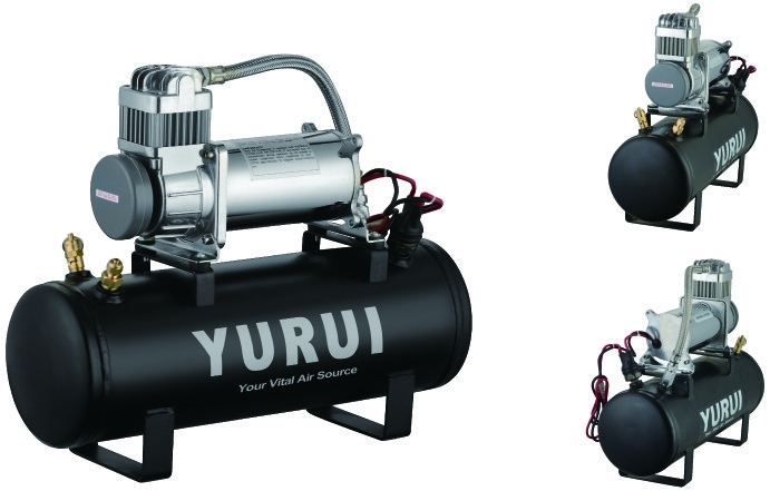 Metal Yerleşik Hava Sistemleri Ağır Hizmet Tipi Hava Kompresörü 150 Psi Güçlü Güç Hızlı Enflasyon