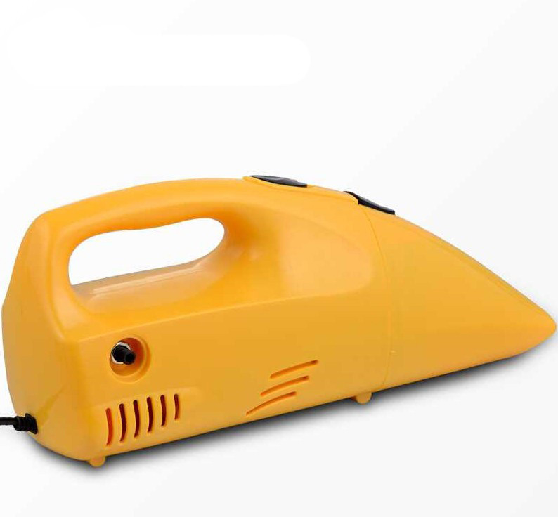 Dc12v Mini Taşınabilir El Yüklü Islak Kuru Araç Çamaşırlığı Vakum Temizleyicisi Ve Lastik Şişirici