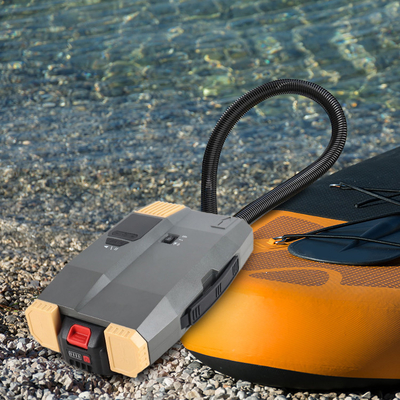 5000mAH Pil Kapasitesi SUP Şişme Dock Kayak Paddle Board için Elektrikli Pompa 20PSI 12V/110-240V