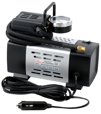 İyi bir fiyat. Taşınabilir Metal Hava Kompresörü 150PSI 12V 2 Nozul Adaptörlü Güçlü Enflasyon çevrimiçi