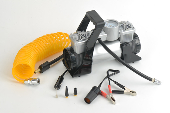 İyi bir fiyat. Gümüş / Balck Metal 12v Ağır Hizmet Tipi Hava Kompresörü Çantalı Işıksız çevrimiçi