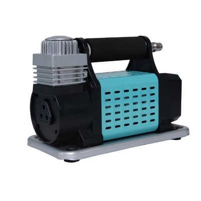 DC12V Metal Taşınabilir Otomobil Hava Kompresörü Metal Basınçölçerle