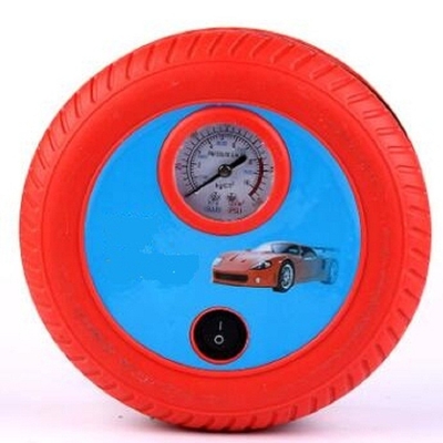 Dc12v Mini taşınabilir araba hava kompresörü araba lastiği şişirme için sigara çakmak fiş ile