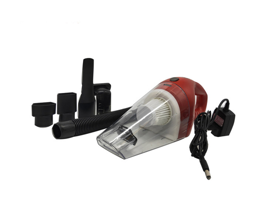 Kayıtsız Taşınabilir Araç Süpürgesi 12v Dc Kırmızı ve Beyaz Renk