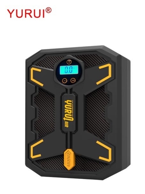 Plastik LED lamba DC12v Otomobil hava kompresörü Dijital ölçüm lastik şişirici